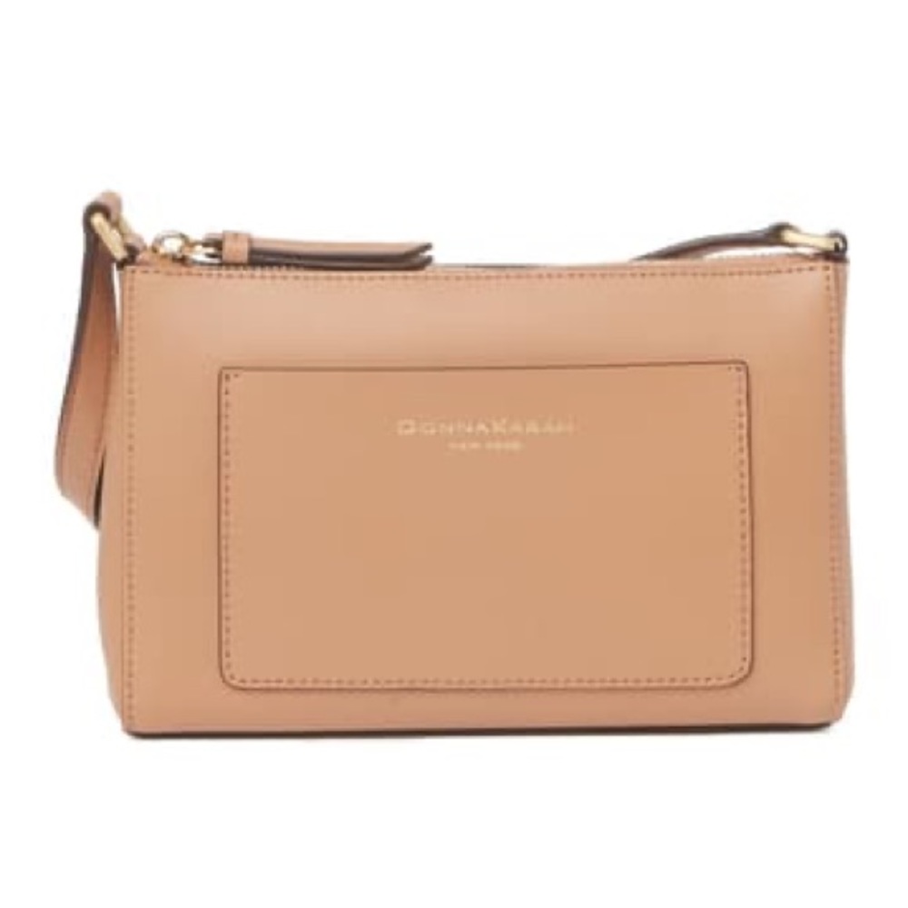 Donna Karan Karla Small Leather Crossbody Bag